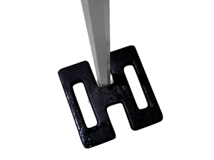 Poids de pied de 15 kg pour tente pliante