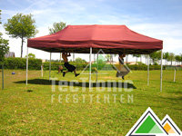 Tente pliante solide de 3x6 mètres