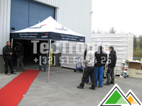 Tente pliante 3x3 Solid 50 de Cembrit