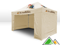 Tente pliante professionnelle 3x4,5 pour De Mollekes