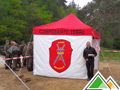 Même l’Armée belge préfère nos tentes pliantes imprimées !