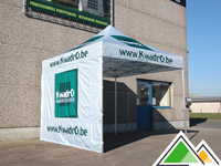 Tente pliante Solid 50 3x3 pour KwadrO Châssis et Portes
