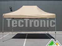 Chaque tente Solid 40 est disponible en noir, sable, écru, blanc ou marron