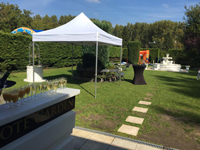 Barnum professionel en blanc (Pajote Garden)